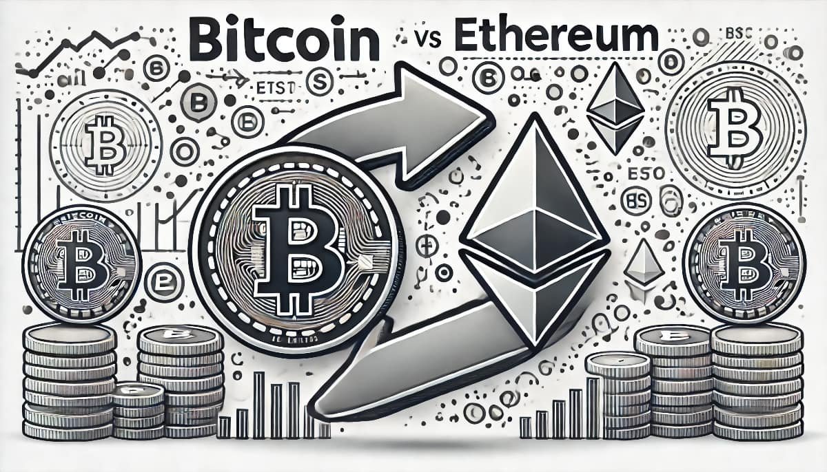 Bitcoin vs Ethereum: Key Differences and Practical Uses 1 Bitcoin vs Ethereum-the design include both Bitcoin and Ethereum