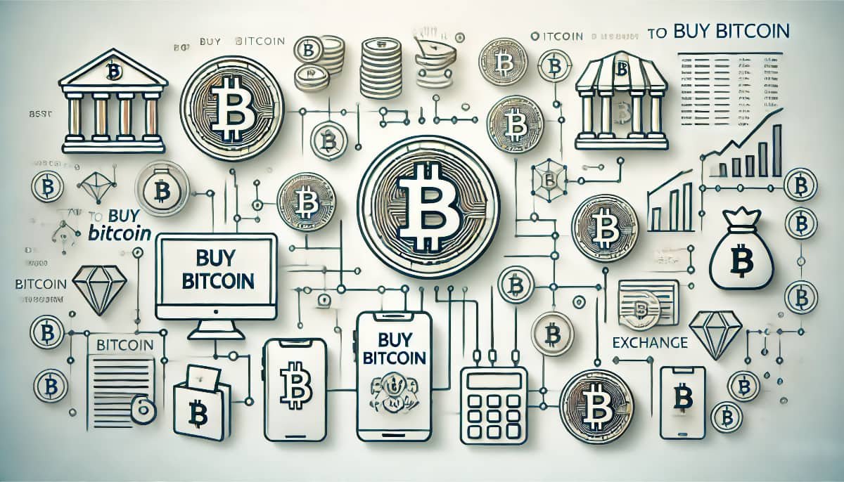 Best Platforms to Buy Bitcoin: A Comprehensive Guide 1 Platforms to buy Bitcoin- The image features interconnected Bitcoin symbols