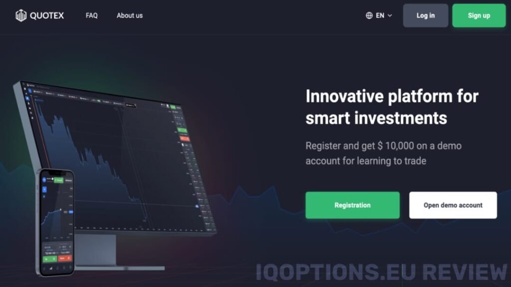 Quotex Broker Review: Pros and Cons 2023 1 Quotex review banner official - Innovative platform for smart investments