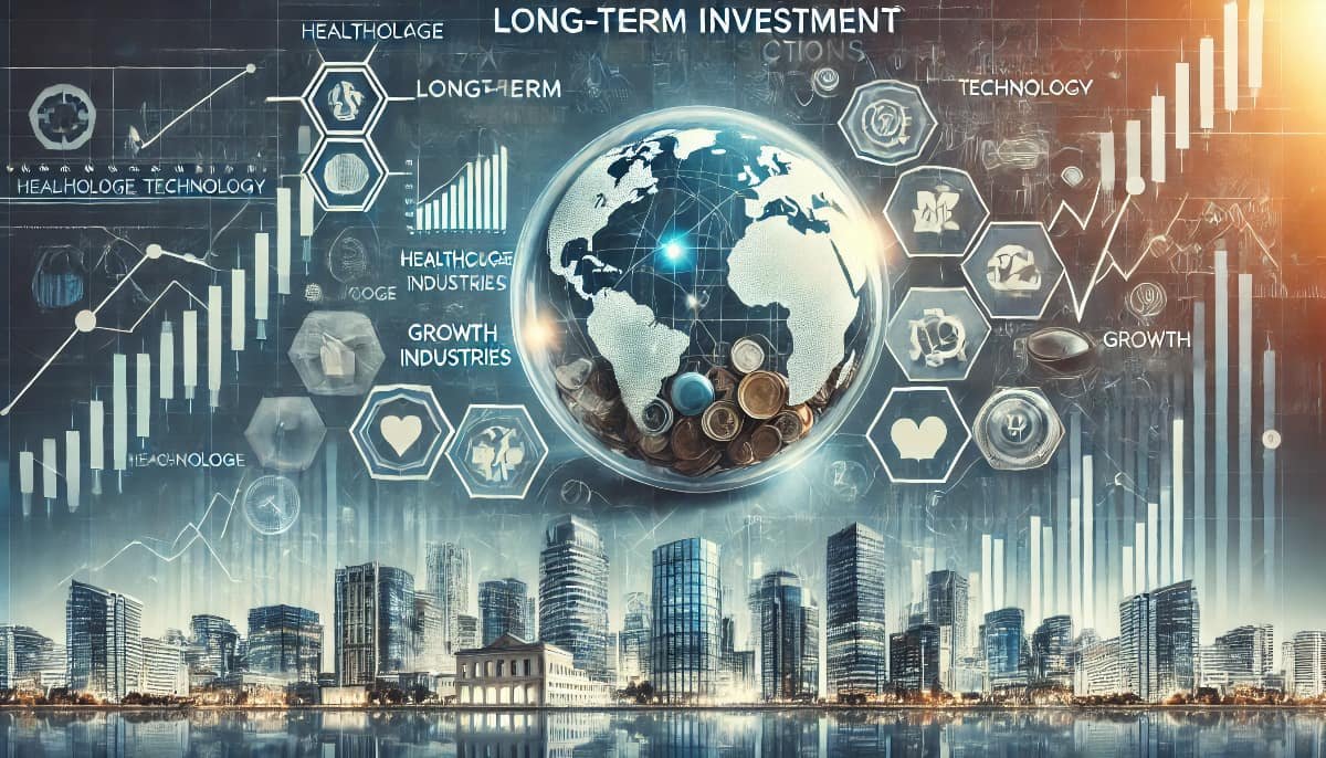 Good Long-Term Investment Sectors to Consider now 1 long-term investment sectors, with a focus on growth industries such as healthcare, technology, and real estate